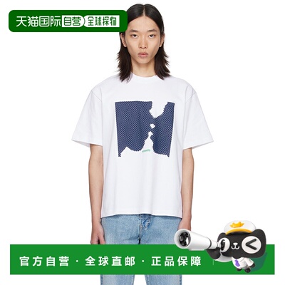 1h可退 香港直邮潮奢 vowels 男士 白色 For Ray T 恤 T00601