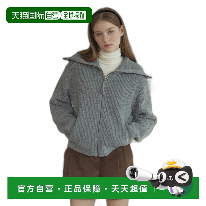 韩国直邮NONLOCAL女士针织衫拉链时尚休闲保暖舒适潮流女装上装