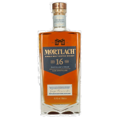 欧洲直邮Mortlach慕赫威士忌苏格兰16年43.4度700ml礼盒装洋酒