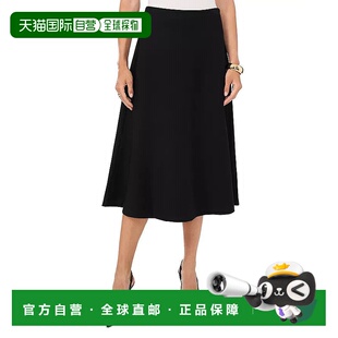 Line Skirt Rayon Camuto Stretc Black Rich 自营Vince Womens