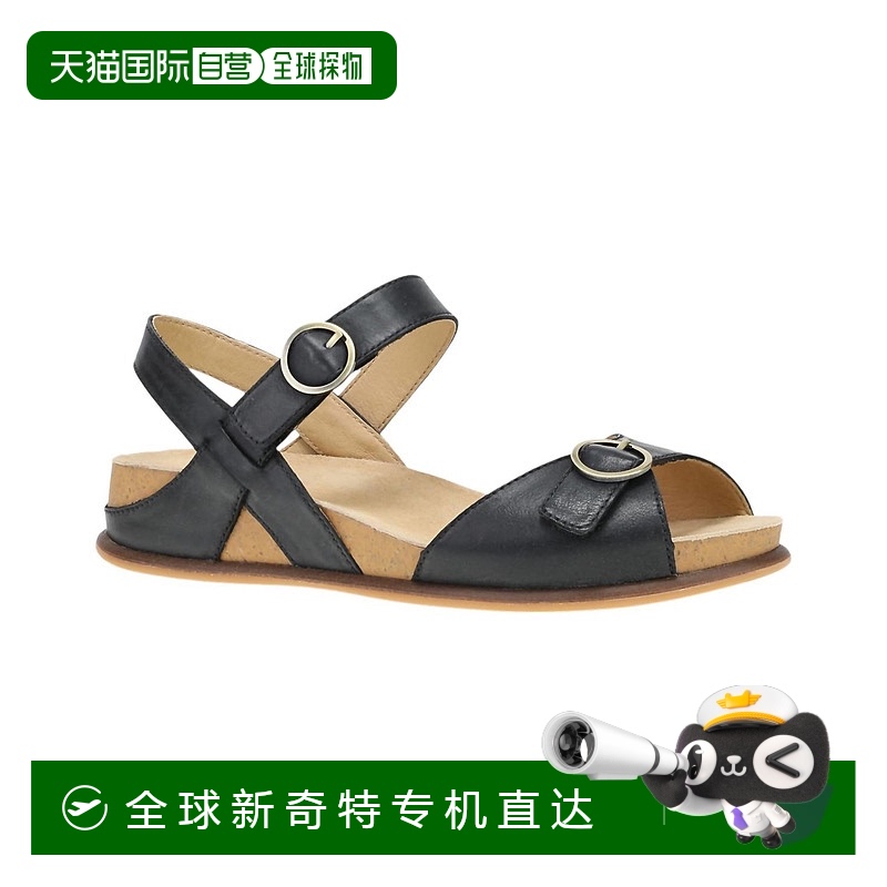 自营dansko女式Candace凉鞋，黑色 【美国奥莱】直发