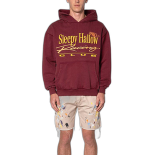 1h可退 【美国直邮】mnml SHRC Winners Circle 连帽衫 红色 男装