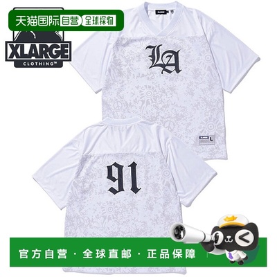 日本直邮XLARGE老式英格兰足球球衣 [101252011028 SU25] XLARGE