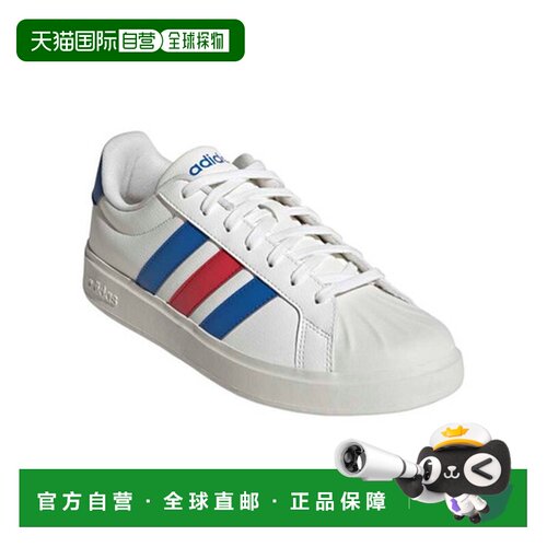 日本直邮adidas 阿迪达斯男款运动鞋街头语白蓝 OOC27-IH4276 运