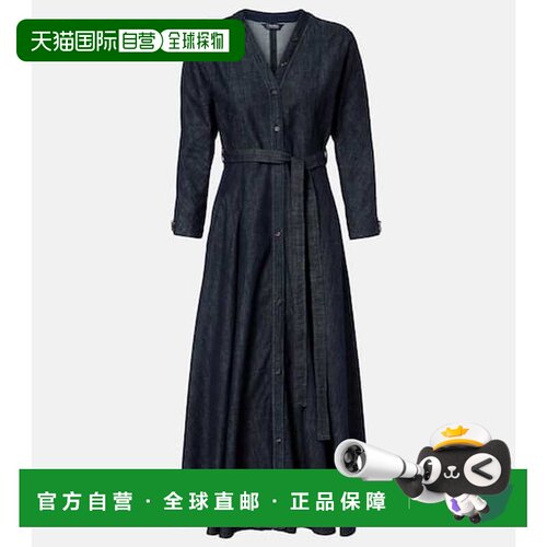 香港直邮'SMaxMara/Ambra女士牛仔连衣裙