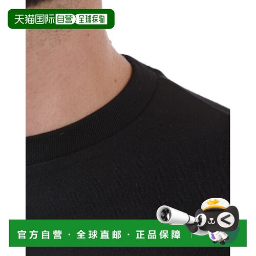香港直邮EMPORIO ARMANI 男士T恤上衣 6Z1TB91J19ZBLACK男装
