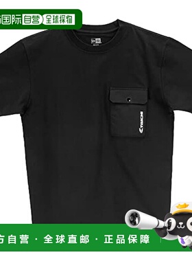 【日本直邮】Rs Taichi 短袖T恤NEU008 棉质/口袋NEWERA 黑色L
