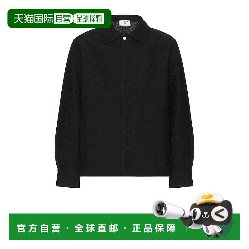 1h可退 香港直邮Casablanca 男士 Shacket 提花外套 MPS25JK34001,男装,夹克,淘宝优惠券,粉丝福利购,淘宝优惠卷