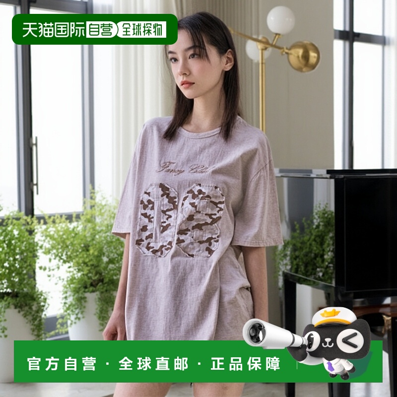 韩国直邮NASTY FANCY CLUB街头辣妹潮牌24休闲时尚秋冬新款T恤F24