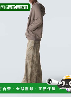 香港直邮潮奢 rick owens 瑞克 欧文斯 男士 Bela 印花棉质阔腿裤