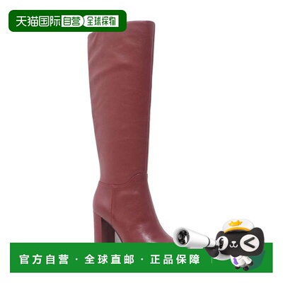 自营Kenneth Cole Lowell Boots Women's Rio Red Leather Block