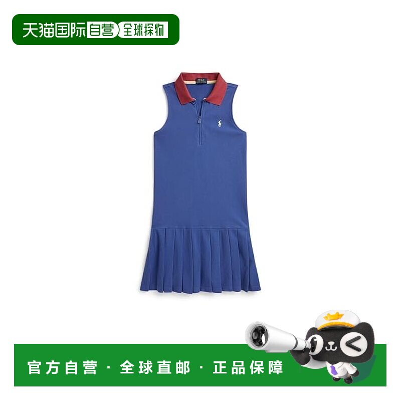 美国直邮PoloRalphLaurenPolo拉夫 劳伦女童连衣裙【付后1h可退】图片
