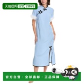 自营SLEEPER 美国奥莱直发 blue Dragon Dress