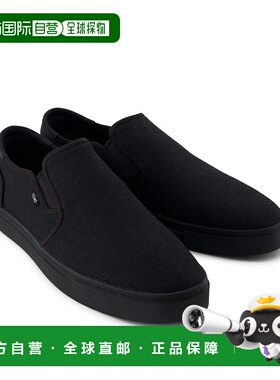 自营Toms Baja 2.0 10022038 Sneakers Men's Black Canvas Slip