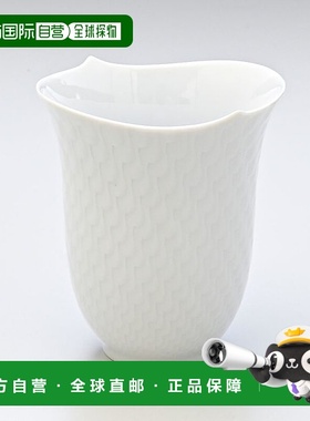 日本直邮MEISSEN德国梅森 WavePlay白色玻璃杯250ml000001-55404-