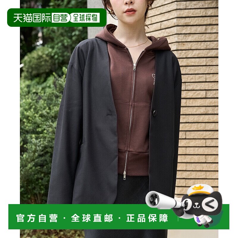 1h可退 日本直邮FREAK'S STORE 女士 双层面料 无领西装外套  132