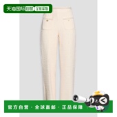 1h可退 SFPPA01660 棉混纺毛圈花呢小喇叭裤 香港直邮Sandro 女士