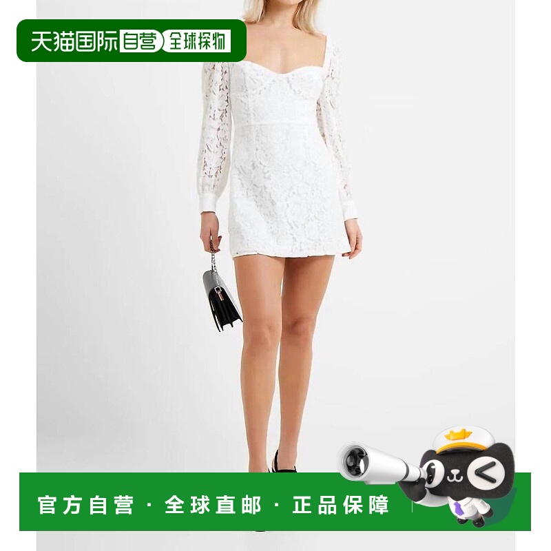 1h可退 【美国直邮】french connection 女士 连衣裙长袖蕾丝紧身