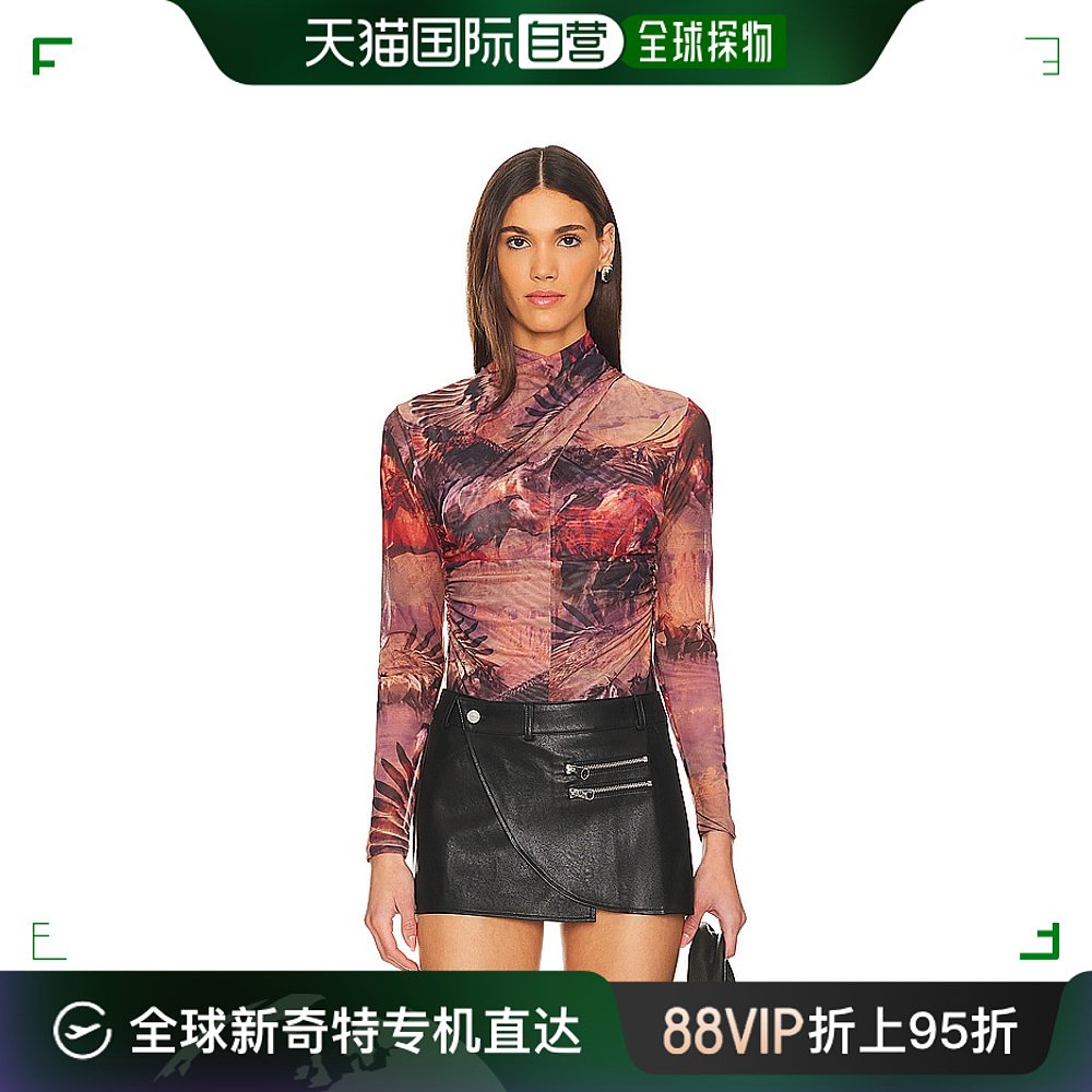 香港直邮潮奢 Allsaints 女士 Tia Colca 上衣 WM587Z 女装/女士精品 T恤 原图主图