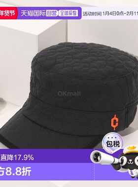 韩国直邮CLEF 绗缝罗纹工作帽（黑色） 帽子