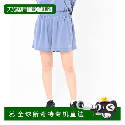 1h可退 日本直邮New Balance 女士运动休闲短裤 AWS55143DUS,AWS5