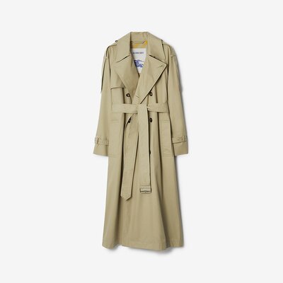 Burberry (2025新品) 卡斯尔福德版型 – 长款嘎巴甸 Trench 风衣
