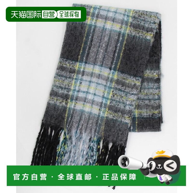 1h可退 日本直邮FREAK'S STORE 男装 格纹 加厚围巾 108024890077