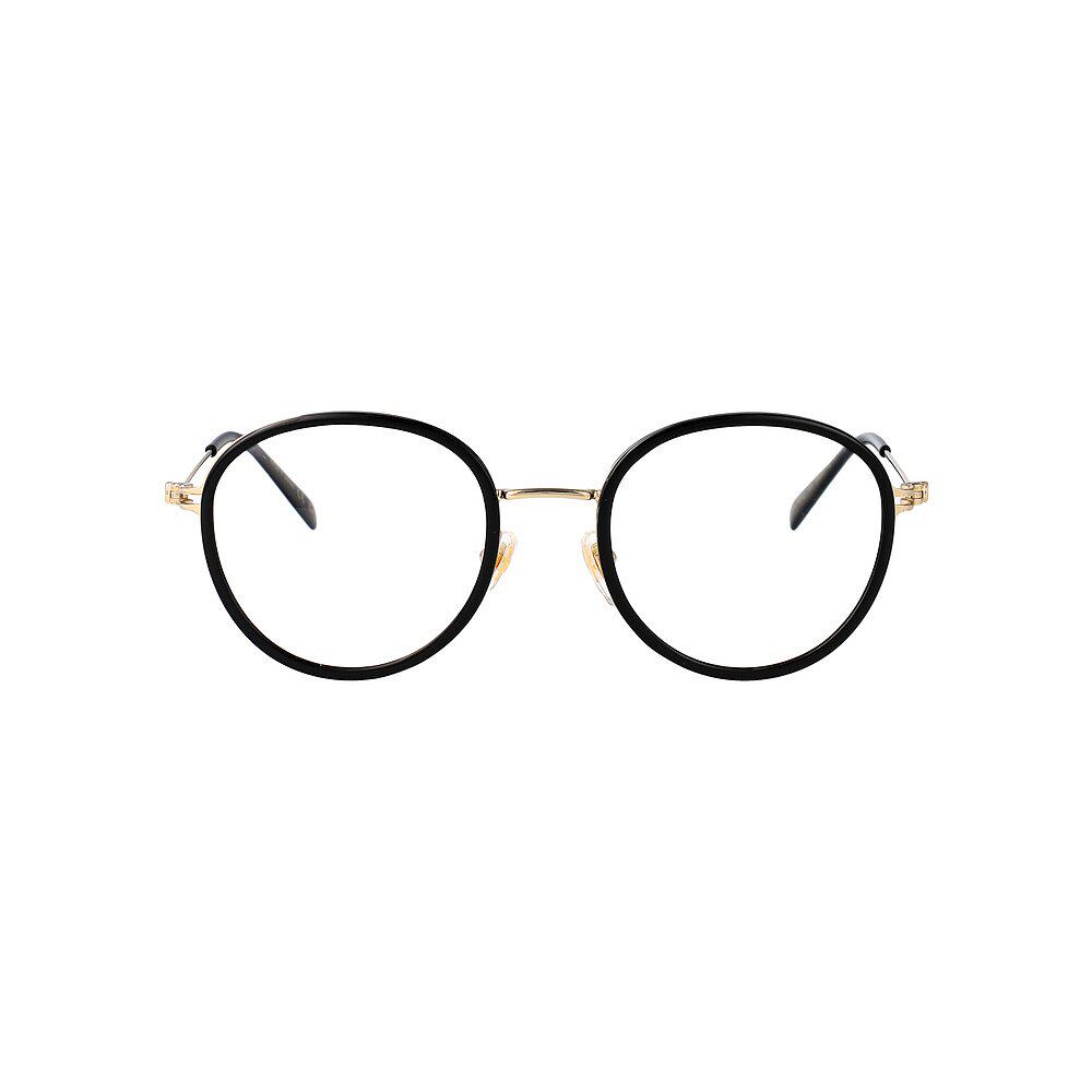 GUCCI 女士眼镜 GG1851O001 SS2025 黑色 几何框平光镜