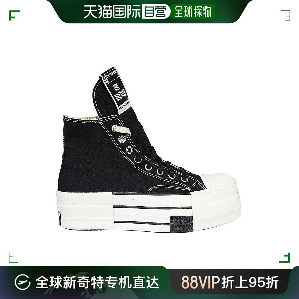 香港直邮RICK OWENS DRKSHDW黑色女士运动鞋 DC02CX954-A04R1-09