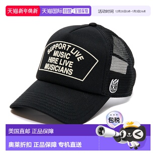 cult 黑色网背卡车帽 支持现场音乐 美 individuality 自营