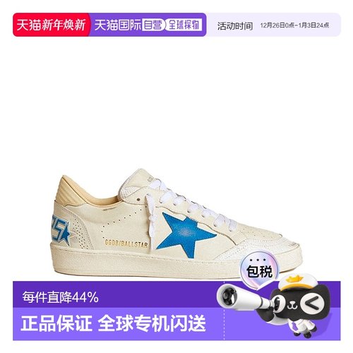 香港直邮Golden Goose Deluxe Brand 系带低帮休闲鞋 GMF00851.F0