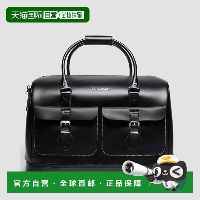 自营欧洲直邮DrMartens马丁大夫 男士黑色Smooth皮革包