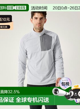 1h可退 欧洲直邮Arc'teryx DELTA 1/2颈部拉链衫 男装