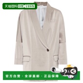 缎面西装 香港直邮Brunello 外套 古奇拉利 女士 Cucinelli 布内罗