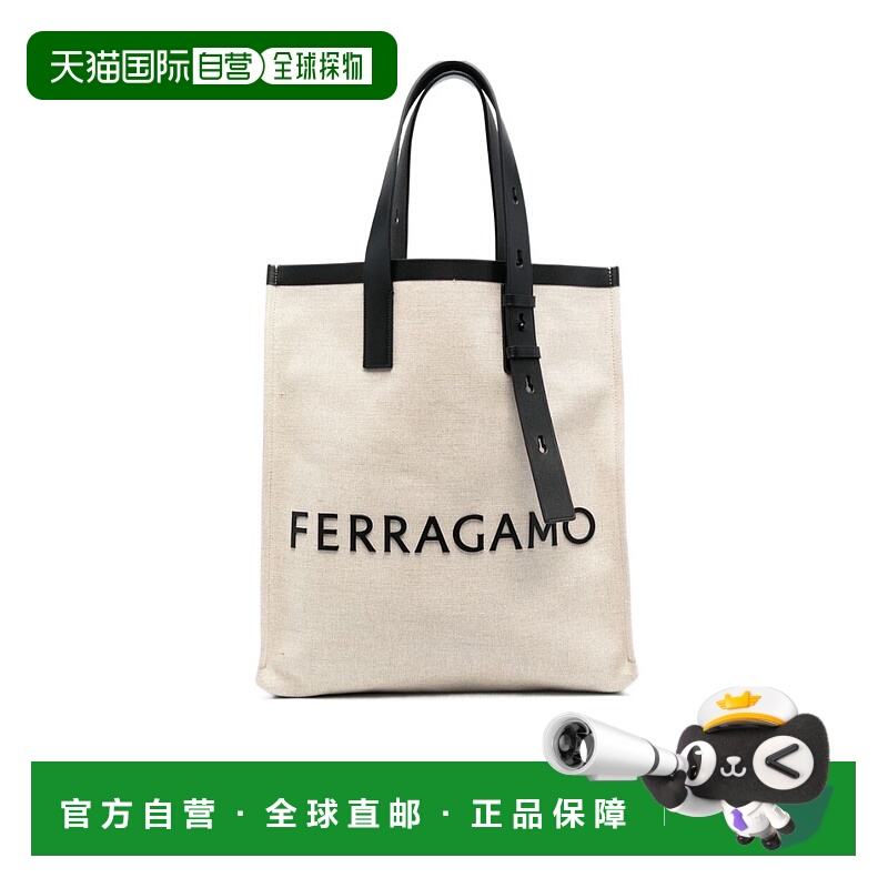 香港直邮Salvatore Ferragamo 徽标手提包 241297