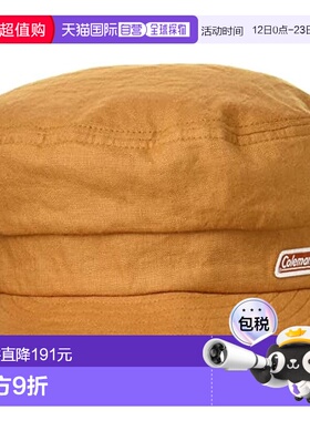 【日本直邮】Coleman科勒曼男士工作帽 橙色57~59cm182-0011