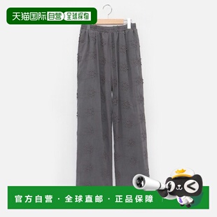 1h可退 日本直邮petit main LIEN 女装 春夏薄款 花纹刺绣蕾丝裤