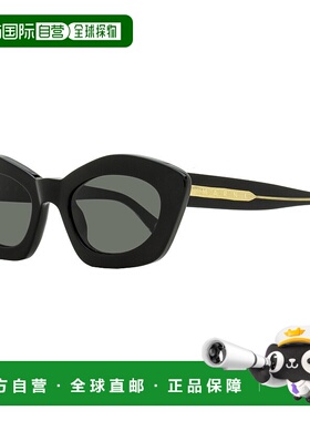 自营 Marni女士猫眼太阳镜Kea Island EWS黑色53mm-EWS 美国奥莱