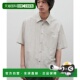 舒适宽松设计 1h可退 夏 亚麻棉混纺短袖 衬衫 日本直邮LIDNM 男士