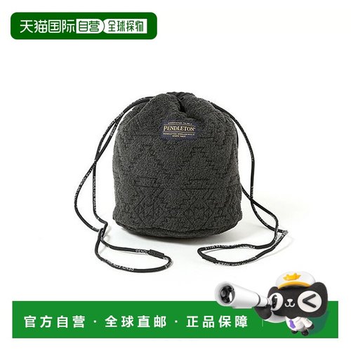 1h可退 日本直邮PENDLETON 女士Mountain Majesty图案抓绒抽绳包
