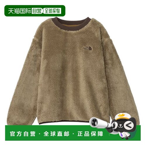 日本直邮The North Face 北面 儿童摇粒绒圆领上衣 NAJ72554-CK