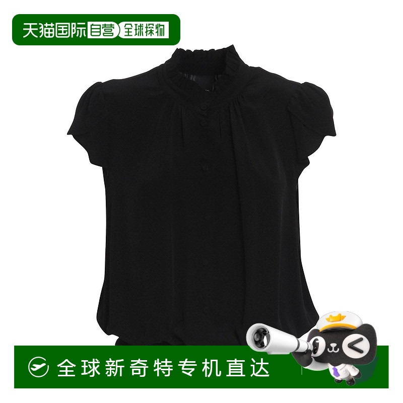 1小时内可退 香港直邮PINKO 女士衬衫 1G151FY5NTZ99 AW2020 黑色