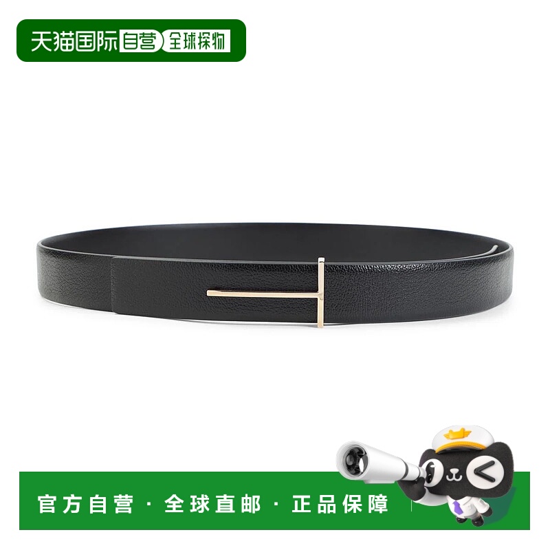 1h可退 香港直邮TOM FORD 女士腰带 WB338LGO033P SS2026 黑色 To