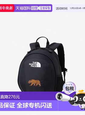 日本直邮THE NORTH FACE-K Homeslice 儿童书包8L 黑色北面双肩包