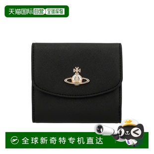 钱包牛皮小钱包收纳简约手袋 韩国直邮viviennewestwood