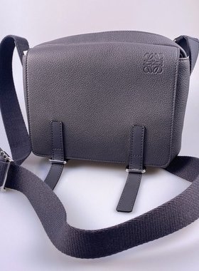 LOEWE 男士斜挎包 B553A72X221110 CO 黑色 Messenger XS Bag