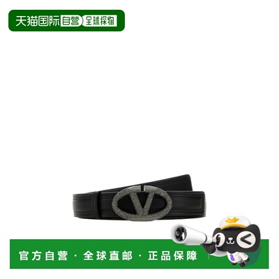 香港直邮Valentino Valentino Garavani 徽标腰带 WT0SJ4ECK牛皮