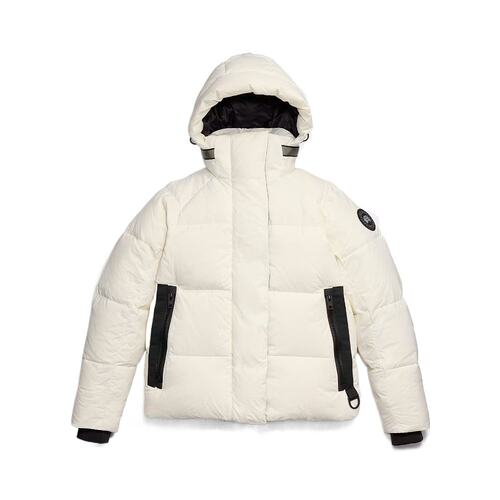 CANADA GOOSE 女士外套 2602LB433 AW2025 白色 长袖连帽羽绒服