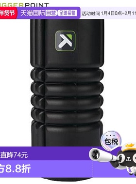 日本直邮Trigger Point Grid 泡沫滚轮旅行装 黑色 长度 25.5cm