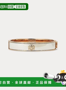 自营欧洲直邮RalphLauren拉夫劳伦 Lauren带徽章手镯